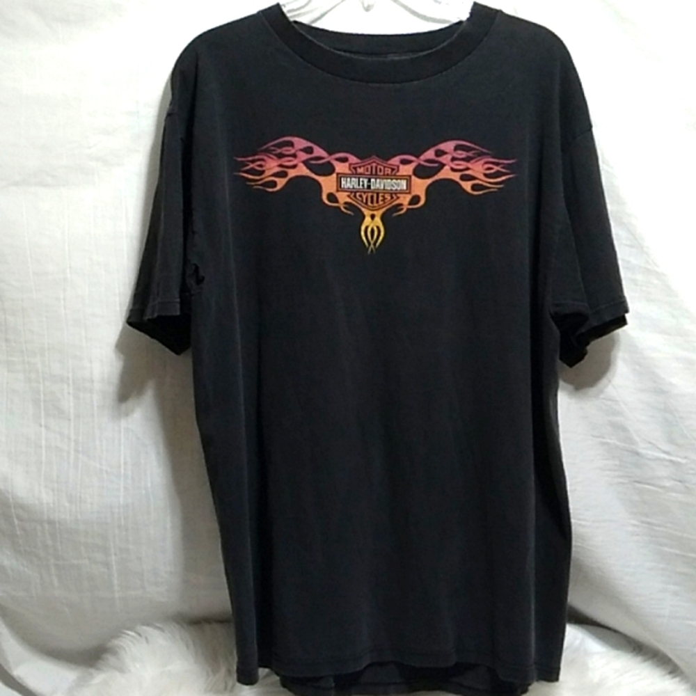 Harley Davidson Motorcycles Vintage Charlotte North Carolina Shirt Sz.XL